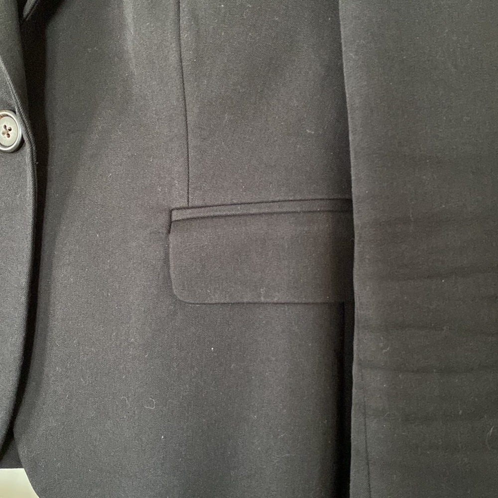 J Crew well constructed and lined petite jacket w/ slightly puffed sleeves - Picture 7 of 13